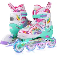 Equivera Rolschaatsen Meisjes - Skeelers Meisjes - Rolschaatsen Kinderen - Cadeautip voor uw kind!