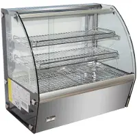CombiSteel Professionele Horeca Warmhoudvitrine 100L.