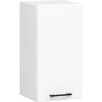 NORE Keukenkast modulaire OLIWIA W30 met 1 Deur / Hangkast / Bovenkast / Furniture Factory / Wit / 30 x 58 x 30 cm