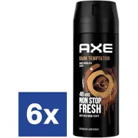 Axe - Deodorant - Spray - Dark Temptation - 48h - 150ml x 6