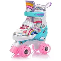 Equivera Rolschaatsen Meisjes - Skeelers Meisjes - Rolschaatsen Kinderen - Cadeautip voor uw kind!