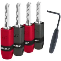 AudioQuest SureGrip 300 Banaan zilver