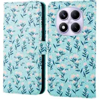 IMoshion Design Bookcase voor de Xiaomi Redmi Note 14 Pro (4G) - Blue Flowers
