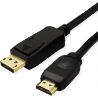 Value DisplayPort Kabel DP - UHDTV, M/M, zwart, 2 m