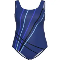 Ulla Popken Badpak donkerblauw