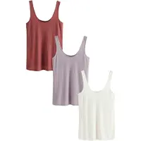 Next Top lila / wijnrood / wit