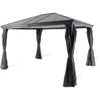 Central Park Partytent Palaca Aluminium 3x3,6m Antraciet
