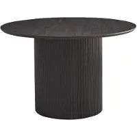 Molecule Tafel Lagos 120 cm Rond Decor Donkerbruin