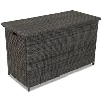 Garden Point Kunststof rotan tuinbox voor kussens Toledo 945l antraciet