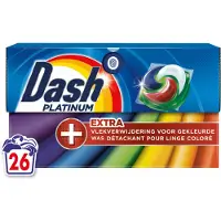 Dash Wasmiddelcapsules 4in1 Pods +extra Vlekverwijdering Color 26 Stuks