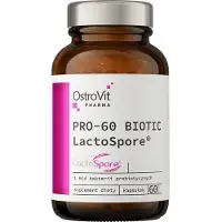 OstroVit LactoSpore Supplement - Pharma PRO-60 BIOTIC LactoSpore - 60 Capsules