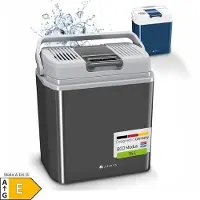 Juskys Elektrische Koelbox - 24 Liter - 12 V & 230 V Aansluiting - Grijs