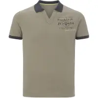 Jan Vanderstorm Shirt 'Volkur' grijs / greige