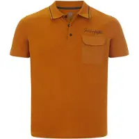 Jan Vanderstorm Shirt 'Stiltor' marine / oranje