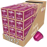 Nescafé Farmers Origins India Nespresso compatible capsules - 10 koffiecups x 12 doosjes