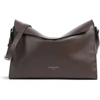 Liebeskind Lora Calf Optic M Crossbody tas donkerbruin