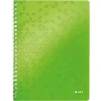 Leitz notitieboekje WOW 4637, A4, gelinieerd, groen