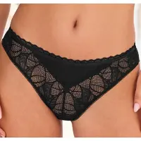 LASCANA Slip zwart