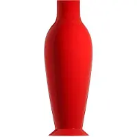 Kartell Misses Flower Power Vaas Red