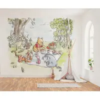 Komar Kinderbehang Disney Winnie the Pooh Nice for Picnics (1 stuk)