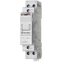 Finder 20.22.9.024.4000 Stroomstootschakelaar DIN-rail 2x NO 24 V/DC 16 A 4000 VA Tray 1 stuk(s)