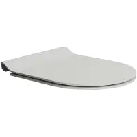 Sapho Toiletzitting GSI Softclose en QuickRelease Duroplast Mat Grijs
