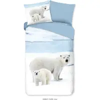 Good Morning Dekbedovertrek Katoen-Flanel - Care 140 x 200/220 cm