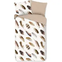 Good Morning dekbedovertrek Fedra - katoen - 1-persoons (140x220 + 60x70cm)