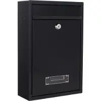 Rottner Brievenbus Lukas |32x21,5x9cm|Antraciet|