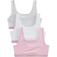 Next Top grijs gemêleerd / rosa / wit