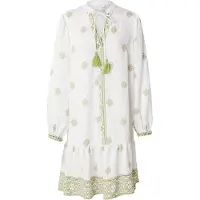 Vila Blousejurk 'VISAHA' olijfgroen / wit