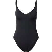 Nike Essential V-neck Swimsuit Zwart S Vrouw