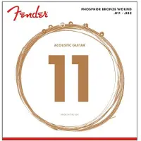 Fender 60CL Phosphor Bronze Snaren voor Akoestische Gitaar (11-52)