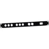 Adam hall 19 U Shaped Rack Panel With Universal Holes 1U