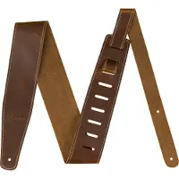 Fender Broken-In Leather Strap Tan 2.5"