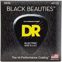 Dr Strings BKB5-45 HANDMADE MAGIC BLACK BEAUTIES 5C 45-125