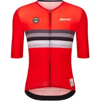 Santini - UCI World Champion Jersey - Fietsshirt S, rood