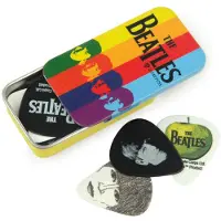 Daddario 1CAB4-15BT2 Beatles Signature Guitar Pick Tins Stripes
