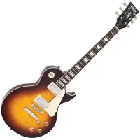 Vintage Guitars V100 Flame Ice Tea