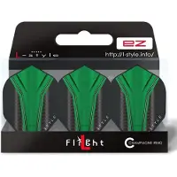 L-Style Champagne L1 EZ Standard Inception Green - Dart Flights