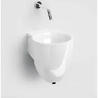 Clou Flush 6 keramische fontein 27cm zonder kraangat wit glans