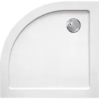 Haceka Belice douchebak kwartrond 90x90cm wit