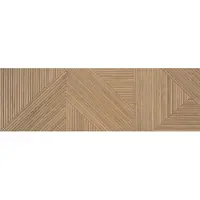 Valence Technology Stripes decor wandtegel 32x100cm bruin