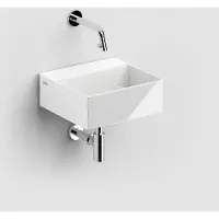 Clou New Flush 1 keramische fontein 28cm zonder kraangat wit glans