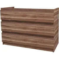 SaniGoods Rocky staande onderkast met 120cm walnoot