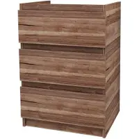 SaniGoods Rocky staande onderkast met 60cm walnoot