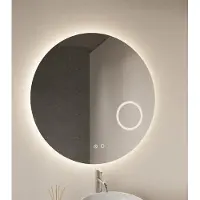 Gliss Design Sol ronde spiegel met LED-verlichting 60cm