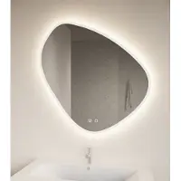 Gliss Design Fury Satine spiegel met LED-verlichting 80x80cm