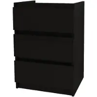 SaniGoods Rocky staande onderkast met 60cm zwart
