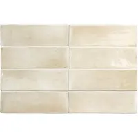 Jabo Premium Koko wandtegel 15x5cm beige glans